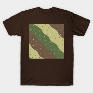 Texture similar to German WW2 tank camouflage T-Shirt